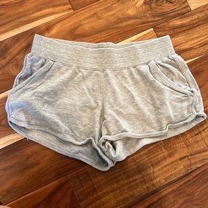 Free People Get Set Shorts NWOT grey xs